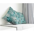 thumbnail image 4 of VargottamSquare Pillow Cover - Decorative Pillow Covers16x16 Inches,PrintedTeal BlueThemePillowcase, DecorativeSquareCushionCovers, 4 of 6