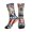 1 Black, variant on Athletic Socks America Made Lineman Sport Running Calf Socks Crew Socks for Men Women