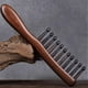 thumbnail image 2 of Peine de masaje de madera Peine de dientes anchos Peine de madera Peine de masaje del cuero cabelludo, 2 of 8