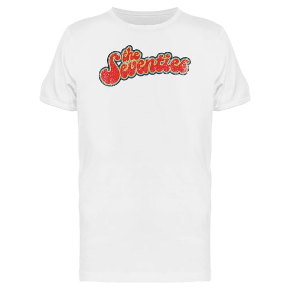 Grunge Seventies  T-Shirt Men -Image by Shutterstock, Male 4X-Large
