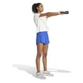 thumbnail image 2 of Adidas Women's Pacer Training 3-Stripes Woven High-Rise 3" Shorts, 2 of 6