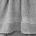 thumbnail image 3 of Cotton Paradise 100% Cotton 4 Piece Washcloths, Soft Absorbent Small Hand Face Towels Wash Rags for Body, Light Gray, 3 of 6