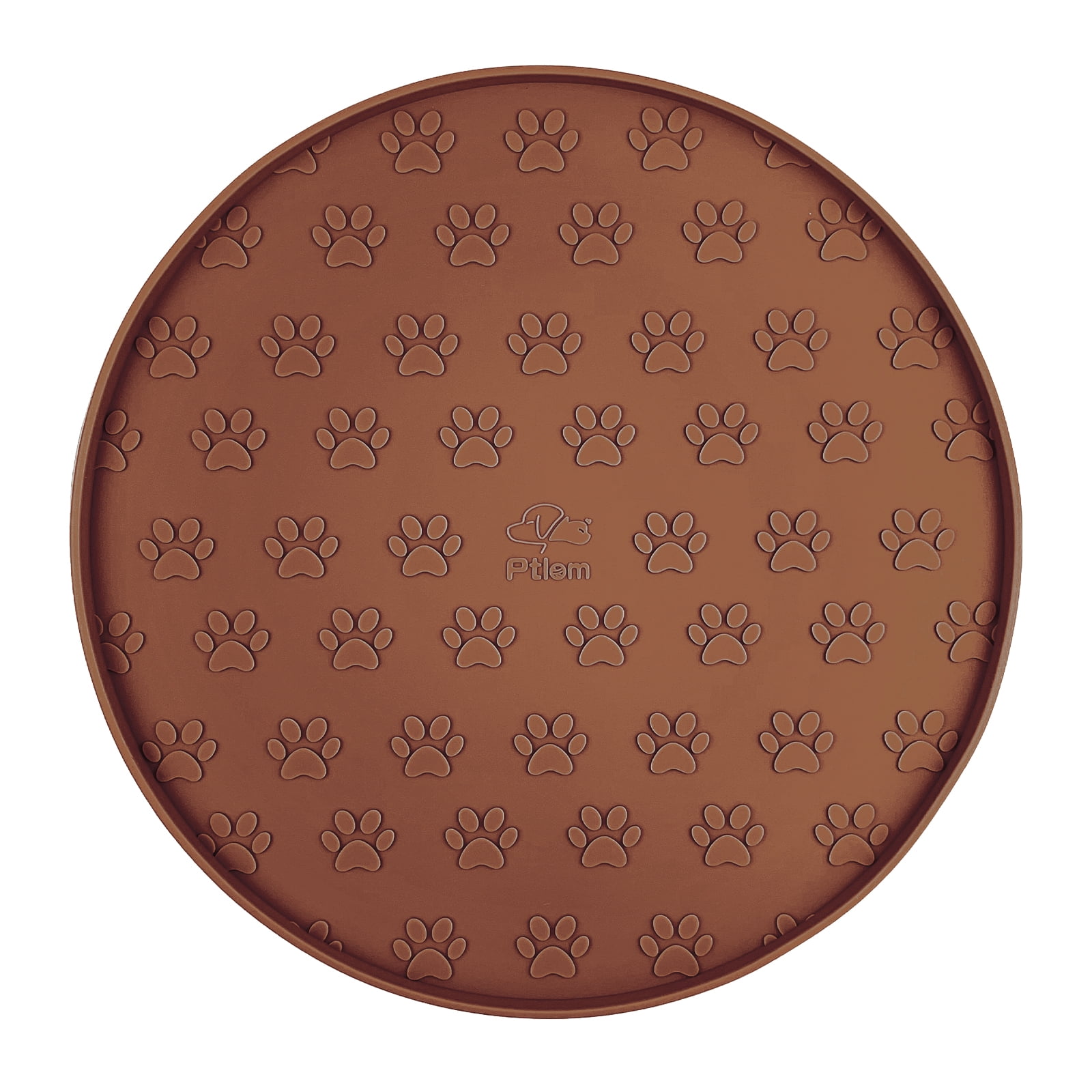 Ptlom Pet Placemat for Dog and Cat Bowl Mat for Prevent Food and Water