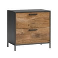 thumbnail image 1 of Sauder® Boulevard Cafe Lateral File in Black/Vintage Oak Finish, 1 of 7