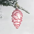thumbnail image 4 of OAVQHLG3B Christmas Pinecone Ball Ornaments 8Pcs Shatterproof Plastic Decorative Christmas Pine Cone Ornaments Hanging Xmas Tree Baubles Glittering Decorations, 4 of 6