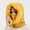 Yellow, variant on Njoeus Women Winter Beanie Hats One-Piece Fleeces Knit Balaclava Scarf Ski Snow Hat Skull Cap with Drawstring