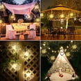 thumbnail image 7 of Casewin Firework Lights led Copper Wire Starburst String Lights 8 Modes Battery Operated Fairy Lights,Wedding Decorative Hanging Lights for Party Patio Garden Bedroom Decoration (Warm White)1 Pack, 7 of 7