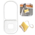 thumbnail image 6 of Kitchen Sink Sponge Holder, Adjustable Over Faucet Silicone Caddy Organizer, Durable Sink Sponge Organizer Rack with Drainage for Sponges, Scrubbers, Soap, Kitchen, Bathroom Vanity, 6 of 6
