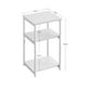 thumbnail image 5 of Mesa auxiliar VASAGLE ULET273W14 blanca para sala de estar, dormitorio, 5 of 9