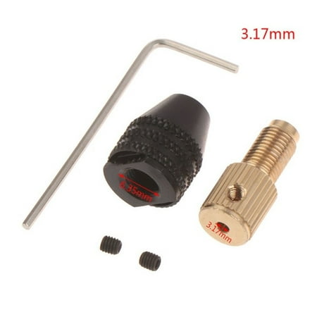 

Electric Motor Shaft Mini Chuck Fixture Clamp 0.3mm-4mm Small Drill Micro Chuck