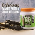 PBfit Plus, Vegan Organic Plant Protein, Peanut Butter Chocolate, 1 lb
