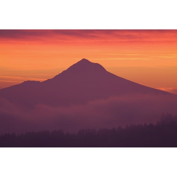 Posterazzi DPI1868398LARGE Mountain Poster Print, 38 x 24