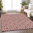 thumbnail image 4 of Dalyn Rugs Premium Machine Washable Mayfield AMF731 Merlot 3' x 5' Rug, 4 of 7