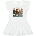 thumbnail image 3 of Inktastic Happy Dog Family Girls Baby Dress, 3 of 5