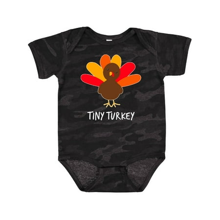 

Inktastic Tiny Turkey-Thanksgiving Gift Baby Boy or Baby Girl Bodysuit