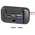 thumbnail image 1 of 12V-24V Dual USB Port Car Fast Charger Socket Power Outlet LED Waterproof TAPDRA Spare Part, 1 of 4
