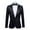 Black, variant on Men's Suits Big and Tall Men's Tuxedo Jacket Wedding Blazer One Button Dress Suit for Dinner,Prom,Party (Red,XXL)