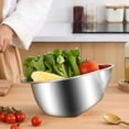 thumbnail image 3 of Wosthever Lavabo de de verduras resistente al calor para limpieza diaria Lavabo de de arroz con fondo inclinado Cocina y Comedor, 3 of 6