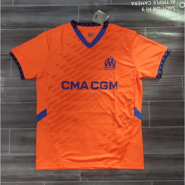 24-25 Marseille 2nd Away. Football Classic Jersey