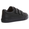 thumbnail image 3 of Kickers Tovni Trip Youth 3 Strap Hook And Loop Shoes In Black Size 7, 3 of 6