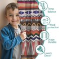 thumbnail image 3 of Blackout Kids Curtains,Multicolor Geometric Pattern Childrens Insulated Curtains Set Of 2,Bedroom Essentials,Toddler Room Decor 42x54in(106x137cm), 3 of 5