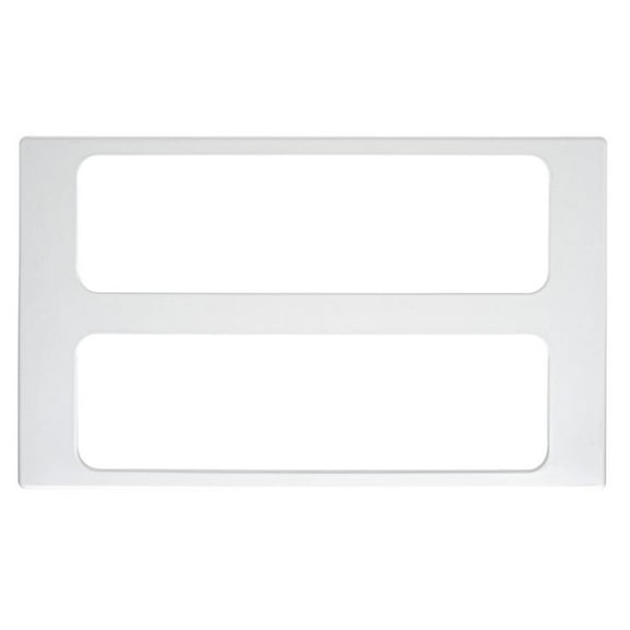 HUBERT® Half Long Size White Cold Tile - 21"L x 12 3/4"W