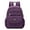 Purple-Style A, variant on Backpack Purse for Womens, Waterproof Nylon Travel Backpack Rucksack Ladies Casual Shoulder Bags, Black