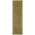 thumbnail image 2 of Safavieh Antiquity Clematis Oriental Wool Runner Rug, Green/Gold, 2'3" x 12', 2 of 7