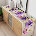 thumbnail image 4 of Wild Flowers Table Runner - 90 Inch Long, Kitchen Dining Table Runner Dresser Scarves, Vintage Country Floral Leaf Plant Beige Farmhouse Decor for Coffee Tables Wedding Party Banquet, 4 of 8