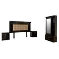thumbnail image 2 of Recamara Kessa Muebles  Turin Chocolate, 2 of 18