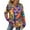Purple #028, variant on Mardi Gras Shirts Womens Sparkly Mask Print Long Sleeve Tunic Tops Glitter V Neck Purple T Shirts Multicolor M