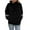 Black, variant on XINXIAOO Hoodies for Women Long Sleeve Hoodie Lightweight Pullover for Women Baggy Hoodies Blue Hoodie Y2k Fall Clothing Daily Wear