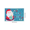 thumbnail image 3 of Fiudx Ofertas Relámpago Nueva Alfombra Absorbente De Poliéster, Alfombrilla Antideslizante Para Pies Para Baño, Alfombra De Papá Noel, Alfombrilla Absorbente Para Suelo, Fácil De Secar Y Lavar, Muy C, 3 of 7