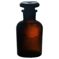 thumbnail image 2 of Dengjunhu 30/60/125/250/500ml Lab Reagent Bottle Amber Glass Narrow Mouth Reagent Bottle with Ground Glass, 2 of 8