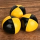thumbnail image 5 of M Buder 3PCS Yellow Black PU Thud Juggling Balls Bolas de Malabares 6.3 cm / 2.48 inches, 5 of 9
