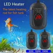 Aquarium Heater 50-150W Anti-Explosion for Tropical Fish Tank