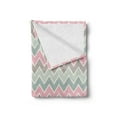 thumbnail image 2 of Geometric Soft Flannel Fleece Blanket, Vintage Funky Textured Abstract Quirky Forms in Gradient Tone Modern Illustration, Cozy Plush for Indoor and Outdoor Use, 50" x 70", Multicolor, by Ambesonne, 2 of 5