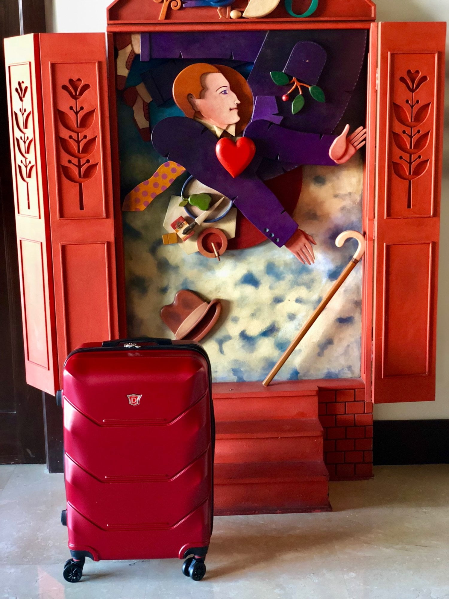 DUKAP Zonix 20" Lightweight Hardside Spinner Carry on Luggage