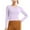 Purple, variant on aidice Workout Tops for Women Round Neck Long Sleeve Back Keyhole Drawstring Slim Fitting Yoga Shirts