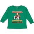 thumbnail image 3 of Inktastic Protected by a Basset Hound Funny Dog Boys or Girls Long Sleeve Toddler T-Shirt, 3 of 5