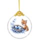 thumbnail image 4 of Uuiauoio Glass Easter Ornament 2D Flat Pendant with Bunny Egg Designs for Tree Gift Basket Filler Holiday Party Decorations Keepsake, 4 of 5