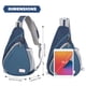 thumbnail image 5 of ZOMAKE 13L Bolsa Bandolera para Mujeres y Hombres - Mochila Bandolera Cruzada Pequeña - Mini Bandolera Bolsa de Pecho Antirrobo para Senderismo, 5 of 7