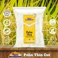 thumbnail image 4 of Rani Poha (Powa) Thin Cut (Flattened Rice) 32oz (2lbs) 908g Bulk ~ All Natural, Salt-Free | Vegan | Kosher | No Colors | Gluten Friendly | Indian Origin, 4 of 9
