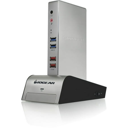 IOGEAR met(AL) Vault Dock USB 3.0 Universal Docking Station with HDD (Best Docking Station For Mac And Pc)
