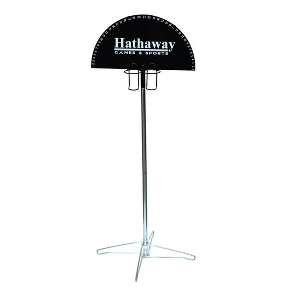 Hathaway Quickscore Outdoor GAME Scorer for Yard Games, Horseshoes, Cornhole, Ladderball, Ring Toss W Drink Holders