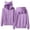 Purple-PIfcp, variant on RFQWOVSR Girls Cat Ear Zip Up Hoodie Jacket Oversized Casual Long Sleeve Fall Top 13-14 Years