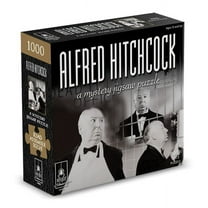 Murder Mystery Party | Classic Mystery Jigsaw Puzzle, Alfred Hitchcock, 1,000 Piece Jigsaw Puzzle