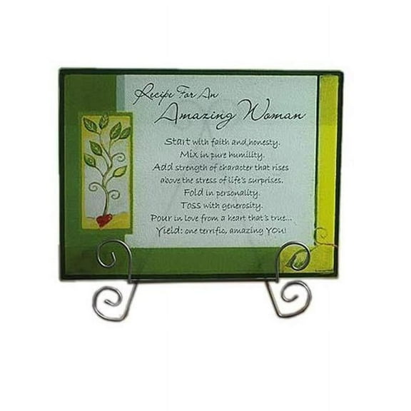 Ca Gift-Dba Abbey Gift Cutting Board - Amazing Woman Tempered Glass 11.75in. x 15.75in.