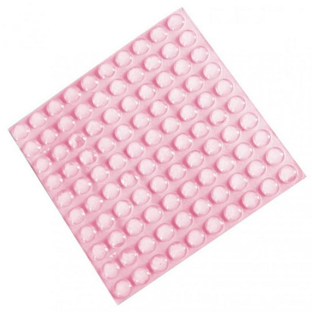 Amortiguador de goma autoadhesivo de 100 Uds., parachoques de armario, almohadillas de silicona para muebles, cojín protector para inodoro, almohadilla para puerta de cajón Tan Jianjun unisex