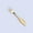 A, variant on Wovilon 304 Stainless Steel Creative Lovers Coffee Spoon Valentine'S Day Dessert Spoon Fork Gift Tableware